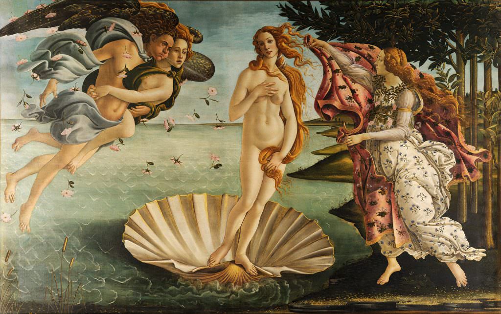 Sandro Botticelli La nascita di Venere