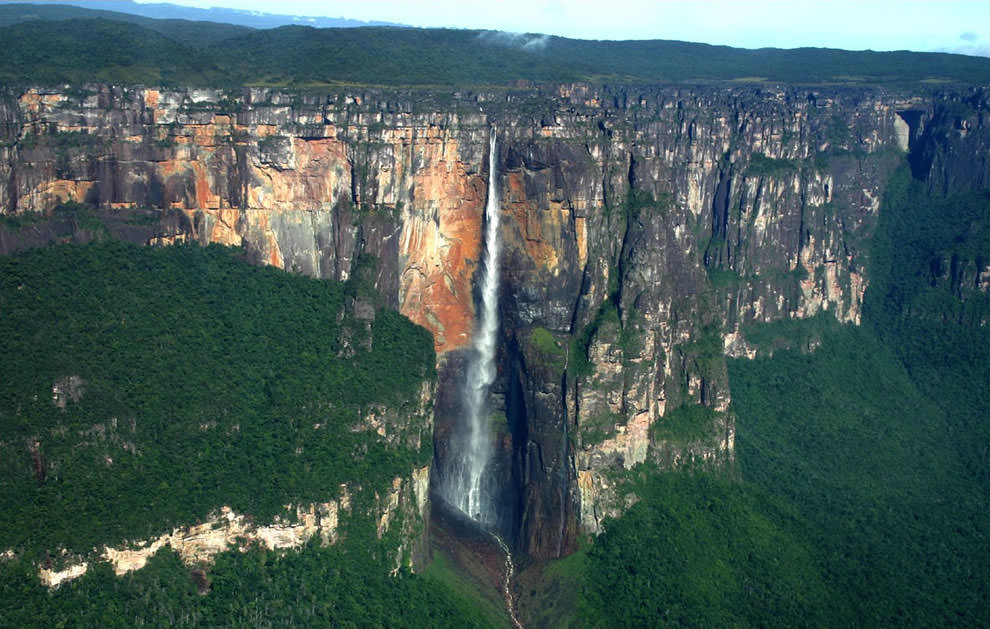 salto angel amazzonia pluviale foresta cctm caracas venezuela