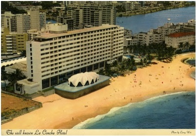 Puerto Rico concha tropical modernism movement mario salvadori postal cartoline 