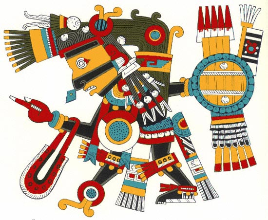 Tezcatlipoca aztechi codice borgia cctm a noi piace leggere