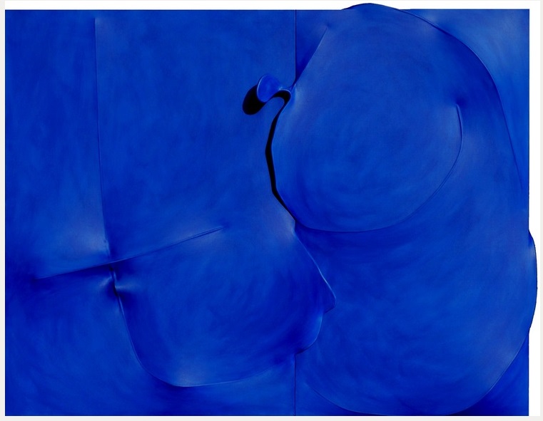 agostino bonalumi blu 1992 lucio fontana milano cctm pittura italia