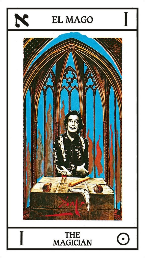 I tarocchi di Salvador Dalì - il Mago cctm pittura cultura arte surrealismo