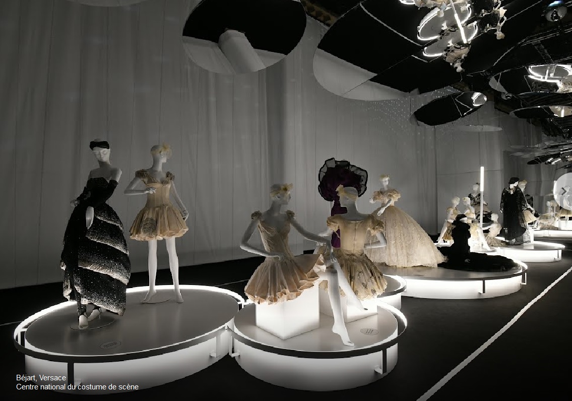 Gianni Versace e Maurice Béjart cctm danza moda made in italy 