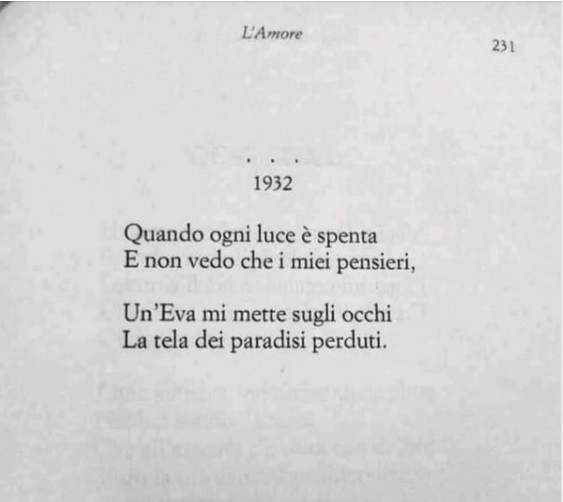 Giuseppe Ungaretti Quando ogni luce è spenta cctm poesia italia a noi piace leggere