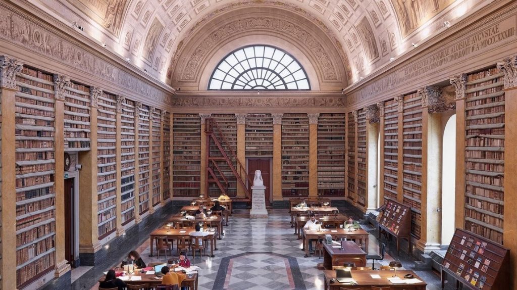 biblioteche d’Italia parma biblioteca palatina maria luigia cctm a noi piace leggere