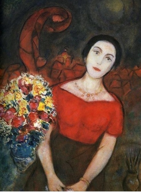 marc chagall francia ritratto di vava cctm a noi piace leggere pittura