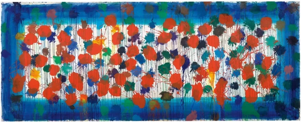 howard hodgkin As Time Goes By (blue), 2009 cctm pittura
