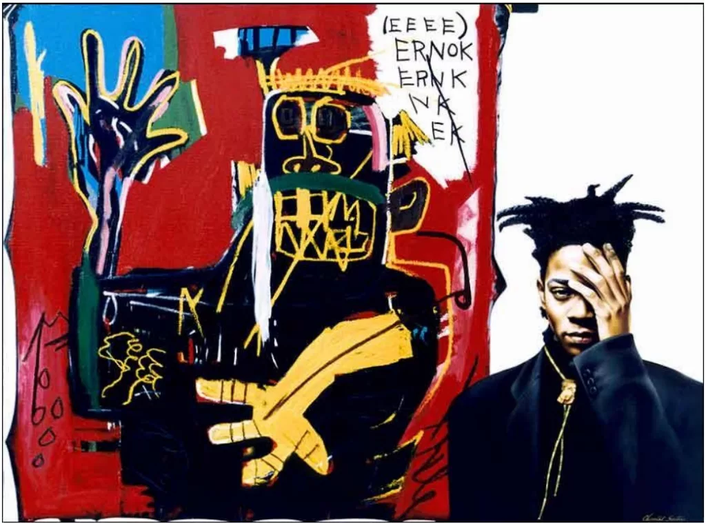 Jean-Michel Basquiat writer pittura cctm a noi piace leggere Keith Haring Andy Warhol