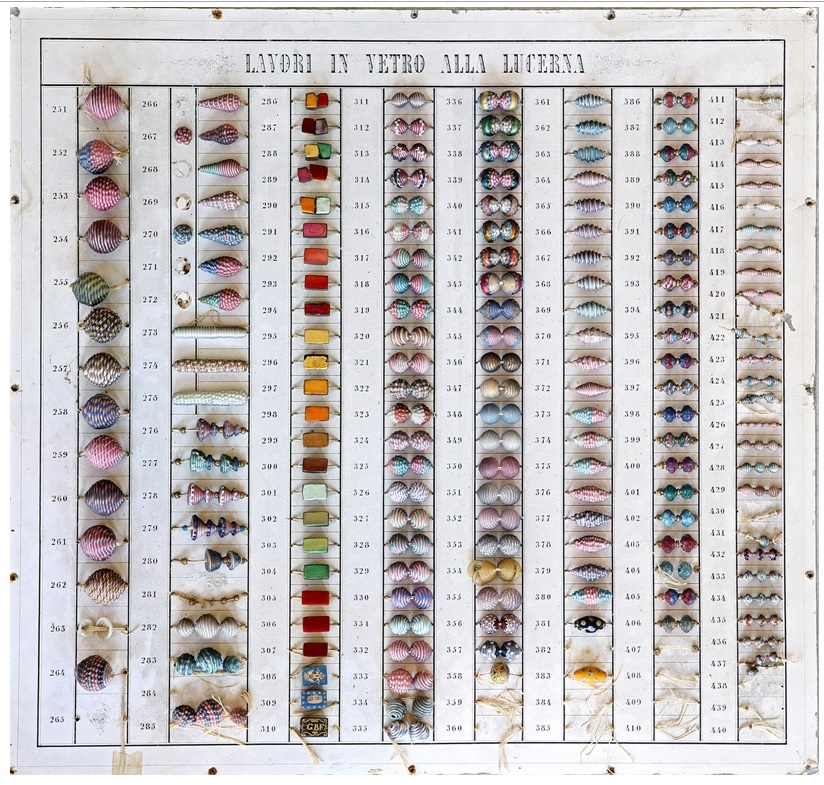 Museo del Vetro La collezione di perle di vetro cctm a noi piace leggere murano glass beads