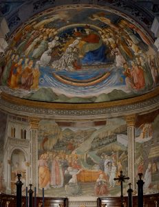 Filippo Lippi Firenze affresco pittura Storie della Vergine Spoleto cctm a noi piace leggere