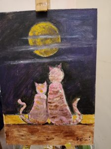 costantino figini gatti luna cctm a noi piace leggere pittura