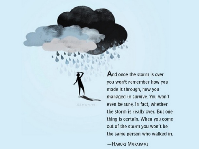 Quando la tempesta sarà finita Haruki Murakami Kafka sulla spiaggia libri cctm a noi piace leggere