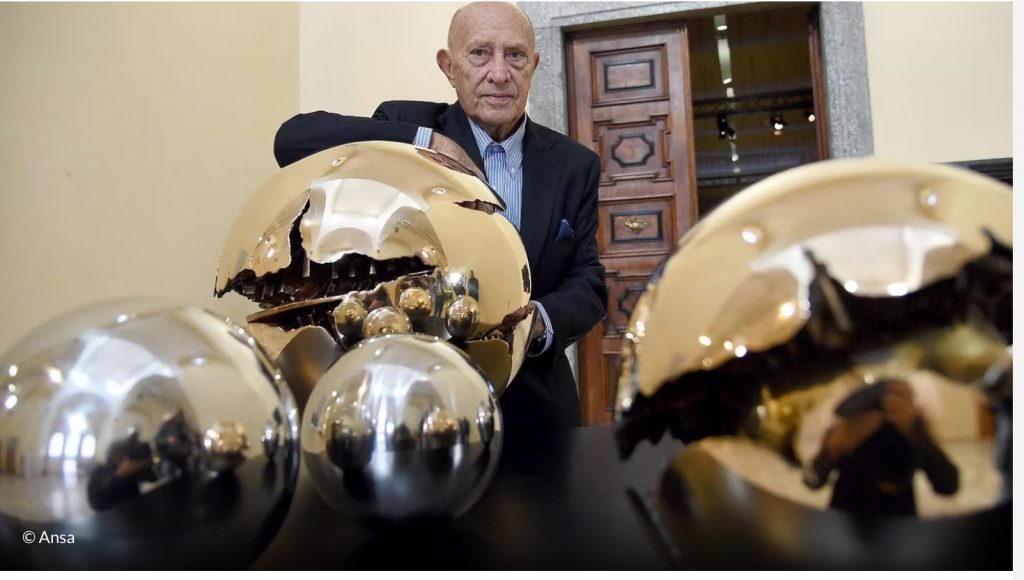 Arnaldo Pomodoro Sfere art arte cctm a noi piace leggere