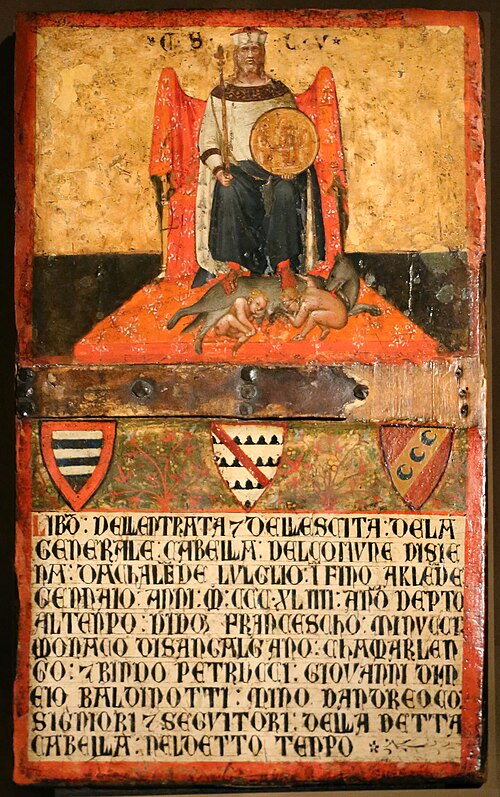 le belle tasse di Siena Ambrogio Lorenzetti pittura capolavori Biccherne Duccio di Buoninsegna cctm arte italia