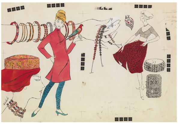 Andy Warhol e la moda cctm a noi piace leggere Andy Warhol: Fashion Anton Kern Gallery a New York cctm