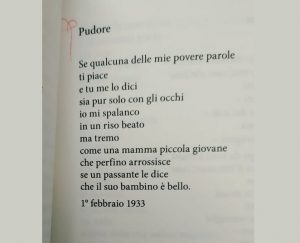 Antonia Pozzi Pudore poesia parole cctm a noi piace leggere