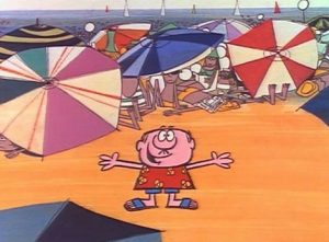 Bruno Bozzetto Il signor Rossi al mare Mr. Rossi at the Seaside corto animazione cctm a noi piace leggere vacanze