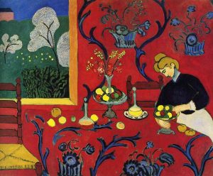 Henri Matisse (France) Armonia in rosso Museo dell'Ermitage arte pittura cctm a noi piace leggere
