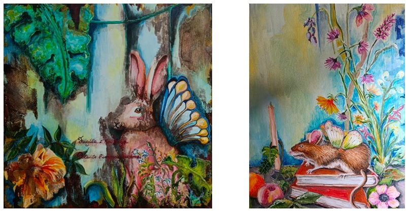 Maria Ludovica Pennacchia pittura arte cctm a noi piace leggere ali