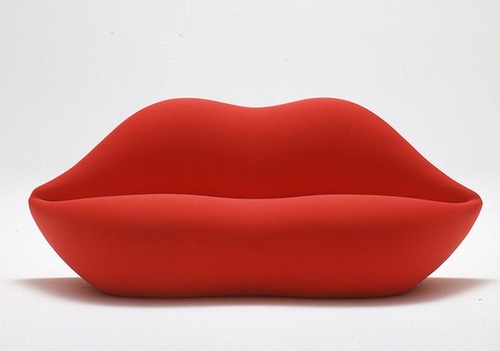 Studio65 Franco Audrito design Mae West lips sofa by Salvador Dalì bocca cctm a noi piace leggere made in italy