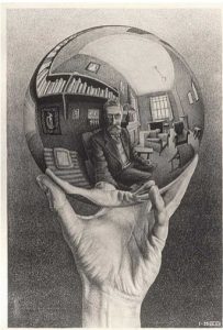 Luigi Pirandello La vita non si spiega Escher Mondadori Quaderni di Serafino Gubbio cctm a noi piace leggere
