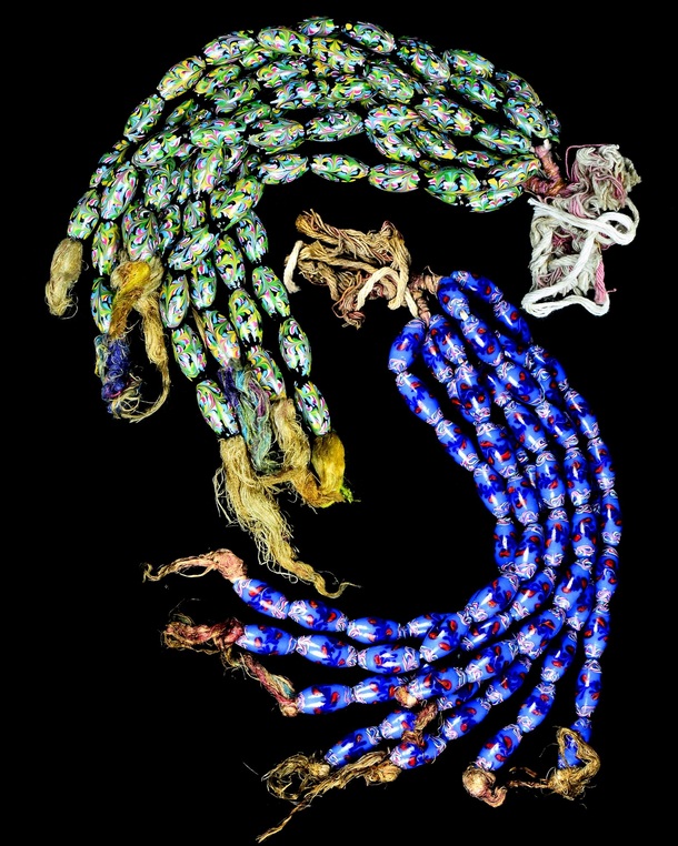 Giovanni Battista Franchini (Italia) perle di vetro a lume lampwork glass beads Murano, Museo del Vetro cctm arte