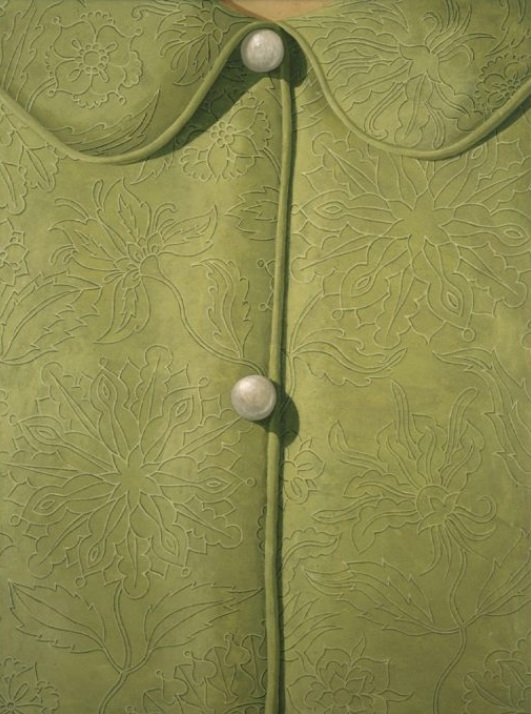 Domenico Gnoli (Italia) Robe verte art pittura arte cctm a noi piace leggere