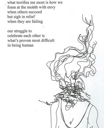 Rupi Kaur Milk and Honey invidia successo sollievo fallimento poesia cctm a noi piace leggere