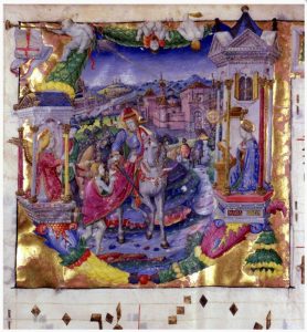 Cristoforo de Predis Antifonario ambrosiano Museo Baroffio e del Santuario del Sacro Monte Sopra Varese capolavori miniature codici miniati cctm a noi piace leggere