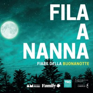 Fila a nanna Emma e i sogni di seta Fondazione Cariplo cctm fiabe della buonanotte
