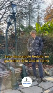 incontro con Rodolfo Marasciuolo Lampioni innamorati Parco del Valentino cctm Torino scultura