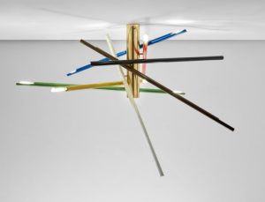 Gino Sarfatti (Italia) design Arteluce lampadario cctm a noi piace leggere