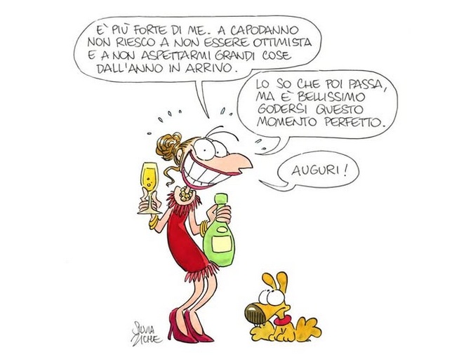 Silvia Ziche Capodanno cctm a noi piace leggere happy new year