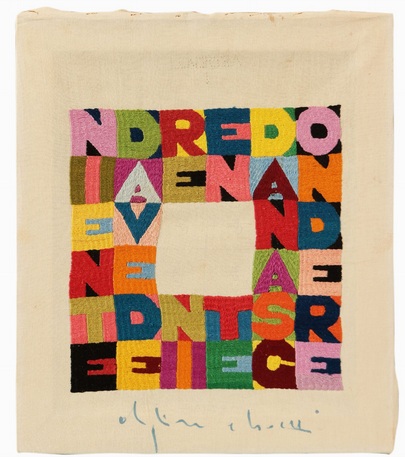 Alighiero Boetti arte contemporanea arte povera MoMa cctm a noi piace leggere