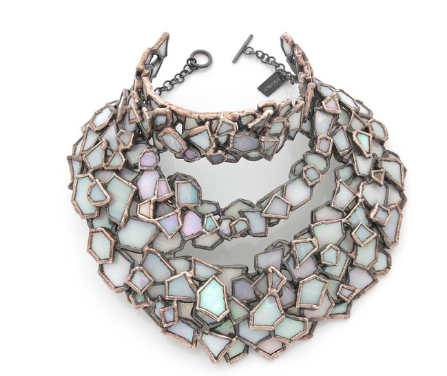 Giorgio Vigna (Italia) Salviati Murano vetro argento gioielli scultura cctm a noi piace leggere