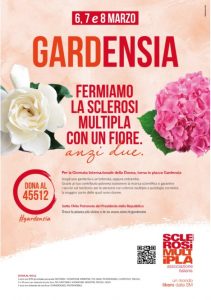 AISM Gardensia 2026 sclerosi multipla fiore gardenia ortensia fiori cctm a noi piace leggere