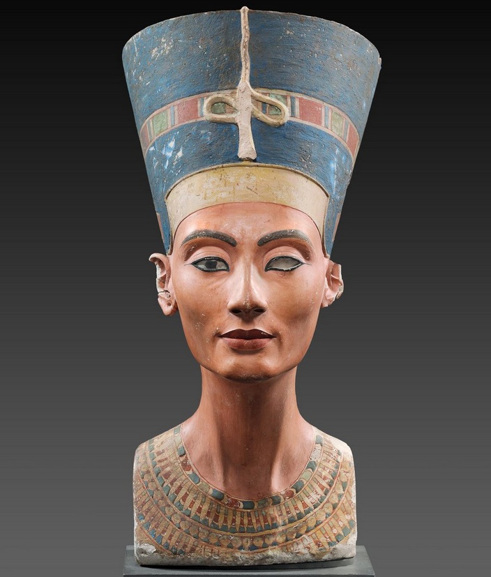 Nefertiti La Bella è giunta arte capolavori cctm a noi piace leggere Ägyptisches Museum und Papyrussammlung, Berlino