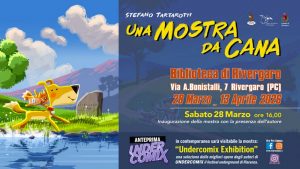 Una mostra da Cana - Stefano Tartarotti e Undercomix Exhibition Biblioteca comunale di Rivergaro cctm fumetti a noi piace leggere