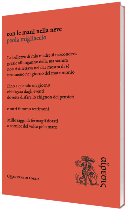 Paola Migliaccio con le mani nella neve eretica edizioni Rita Bompadre Centro di Lettura Arturo Piatti cctm a noi piace leggere poesia