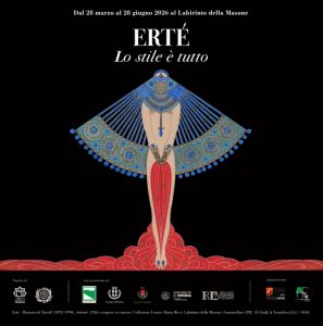 Erté Lo stile è tutto Labirinto della Masone Art Decò pittura Franco Maria Ricci cctm a noi piace leggere arte pittura