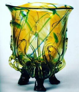 Hans Stoltenberg Lerche per Fratelli Toso vetro murano liberty cctm a noi piace leggere