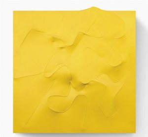 Agostino Bonalumi (Italia) giallo art pittura italia cctm a noi piace leggere