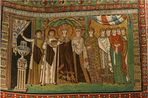 mosaici - Basilica di San Vitale Ravenna arte paleocristiana e bizantina unesco cctm capolavori