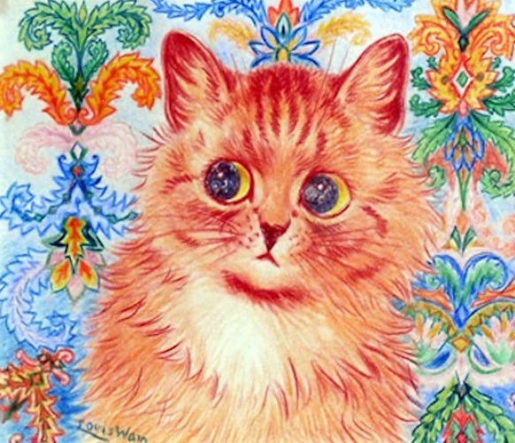 Louis Wain Il pittore dei gatti arte inghilterra cctm a noi piace leggere pittura 