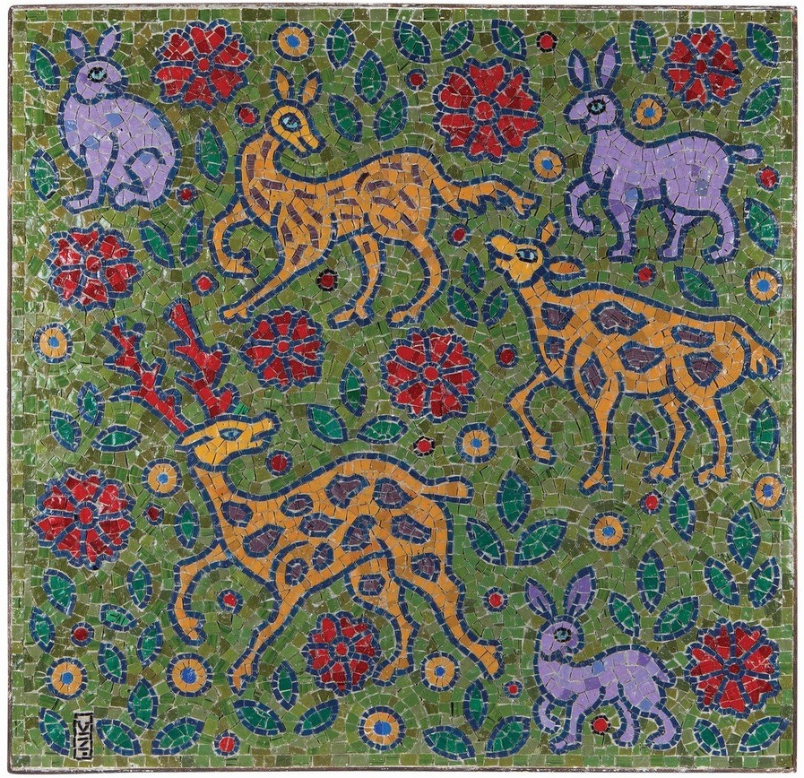 Vittorio Zecchin (Italy) mosaici pittura cctm arte a noi piace leggere mosaic art
