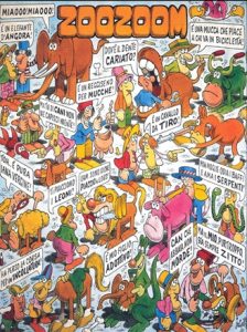 Benito Jacovitti (Italy) disegnatori fumettista cartoon english italia cctm a noi piaca leggere
