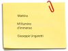 giuseppe ungaretti mattina cctm a noi piace leggere poesia